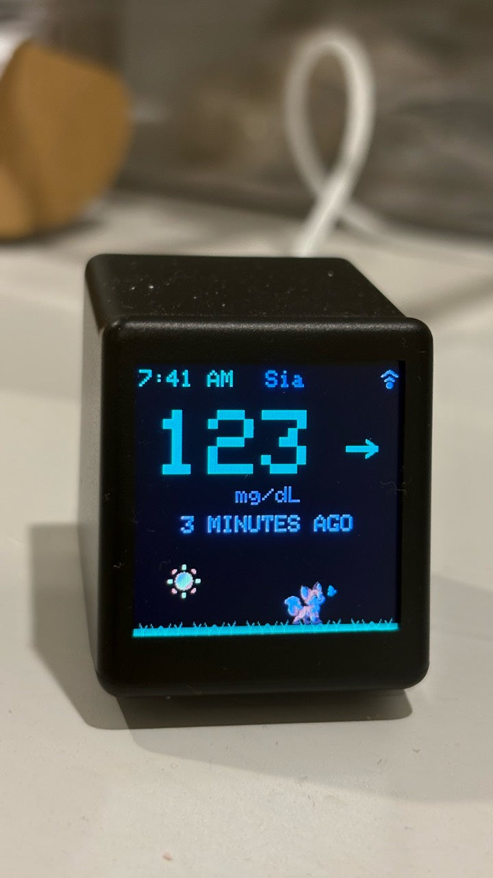 GlycoFox — Wi-Fi Glucose Display
